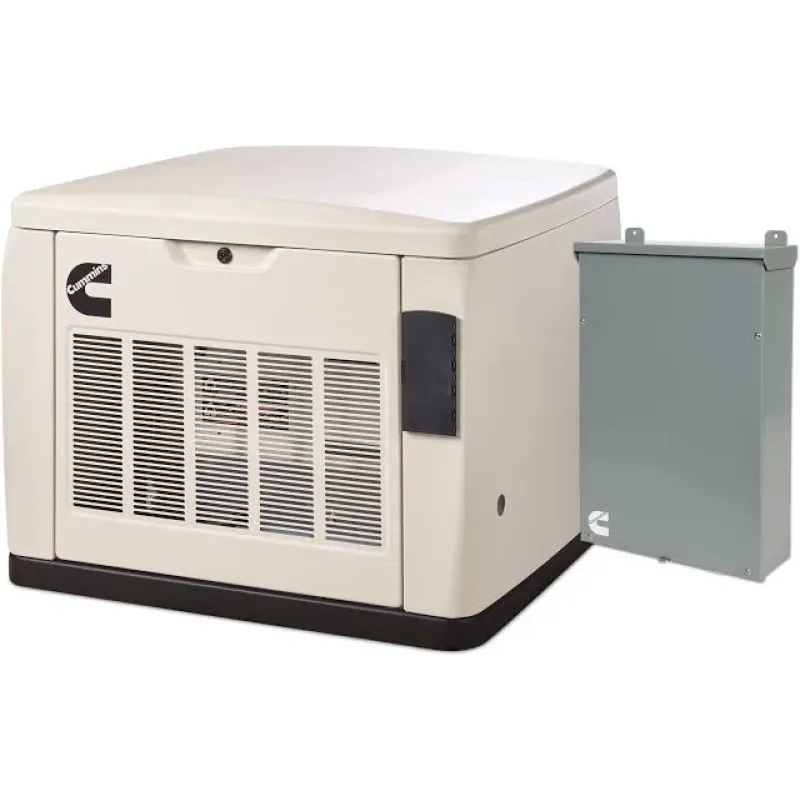 Cummins 17kW Quiet Connect Standby Generator with 200A Transfer Switch | RS17A-NP2