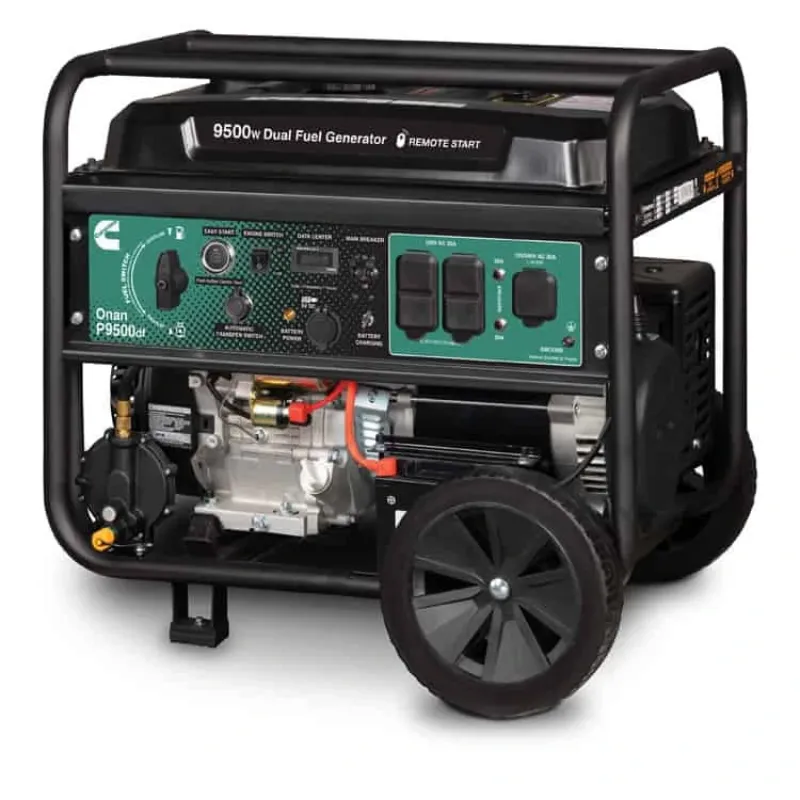 Cummins Onan P9500DF Dual Fuel Portable Generator
