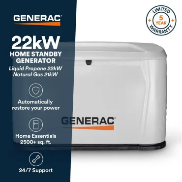 Generac 22kW Next Generation Home Standby Generator | 7260