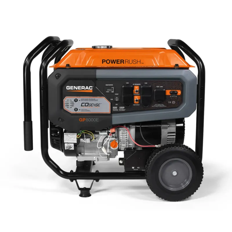 Generac GP3600 3600W Portable Generator with COsense & PowerRush