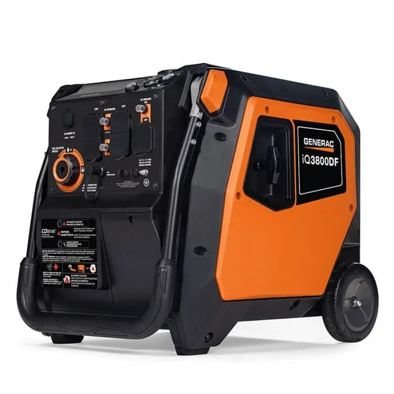 Generac IQ3800DF 3800W Dual Fuel Portable Inverter Generator with COsense
