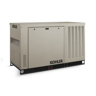 Kohler 24kW 120/240-Volt Single-Phase Liquid Cooled Standby Generator with Block Heater | 24RCLA-QS50
