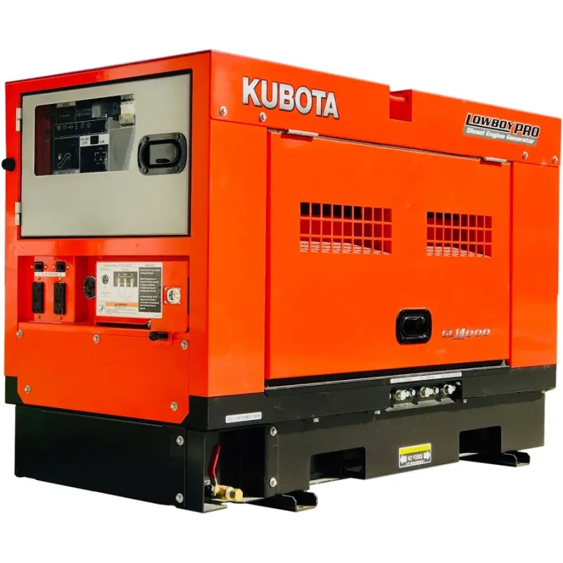 Kubota 14kW Diesel-Powered Portable Generator GL14000