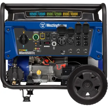 Westinghouse WGen10500TFc Tri-Fuel Portable Generator with CO Sensor