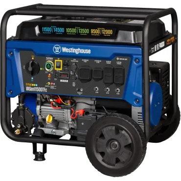 Westinghouse WGen11500TFc Tri-Fuel Portable Generator with CO Sensor
