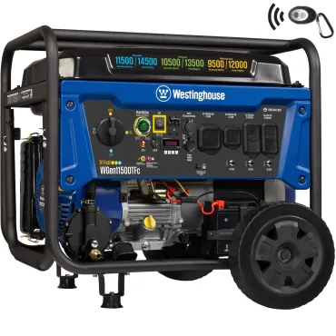 Westinghouse WGen11500TFc Tri-Fuel Portable Generator with CO Sensor
