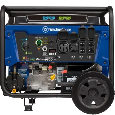 Westinghouse WGen9500DFc Dual-Fuel Portable Generator with CO Sensor