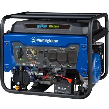 Westinghouse WGen5300DFc Dual-Fuel Portable Generator