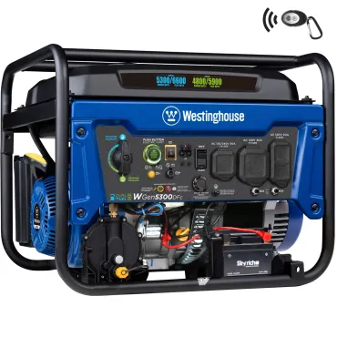 Westinghouse WGen5300DFc Dual-Fuel Portable Generator