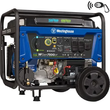 Westinghouse WGen7500DF Dual-Fuel Portable Generator