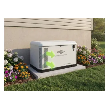 Briggs & Stratton 18kW PowerProtect+ Standby Generator with 200 Amp Automatic Transfer Switch | 40765