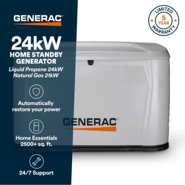 Generac 24kW Next Gen Home Standby Generator | 7261
