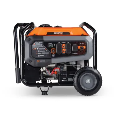 Generac GP5500E 5500W Portable Generator with COsense & Electric Start