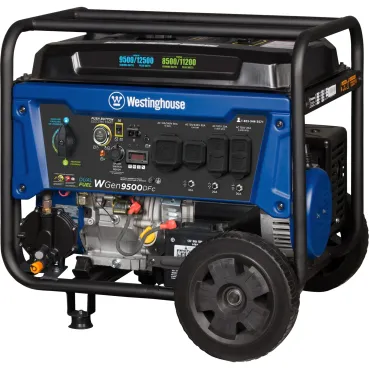 Westinghouse WGen9500DFc Dual-Fuel Portable Generator with CO Sensor
