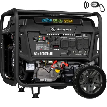 Westinghouse WGen9500TFc EFI Tri-Fuel Portable Generator with CO Sensor