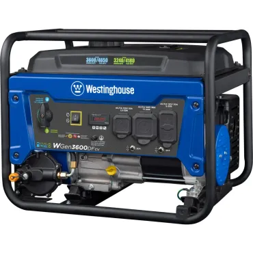 Westinghouse WGen3600DFcv Dual-Fuel Portable Generator