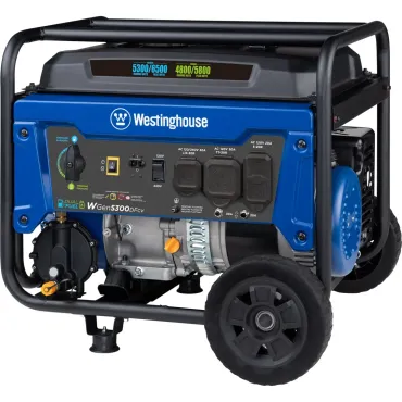 Westinghouse WGen5300DFcv Dual-Fuel Portable Generator
